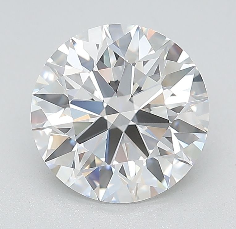 GIA Round 2.39ct D VVS1 Diamond, Loose: GIA Round 2.39ct D VVS1 Diamond, Loose Experience the exceptional beauty of this 2.39ct GIA-certified D VVS1 diamond, expertly cut to maximize its brilliance and fire. This lab-grown gemstone boasts a