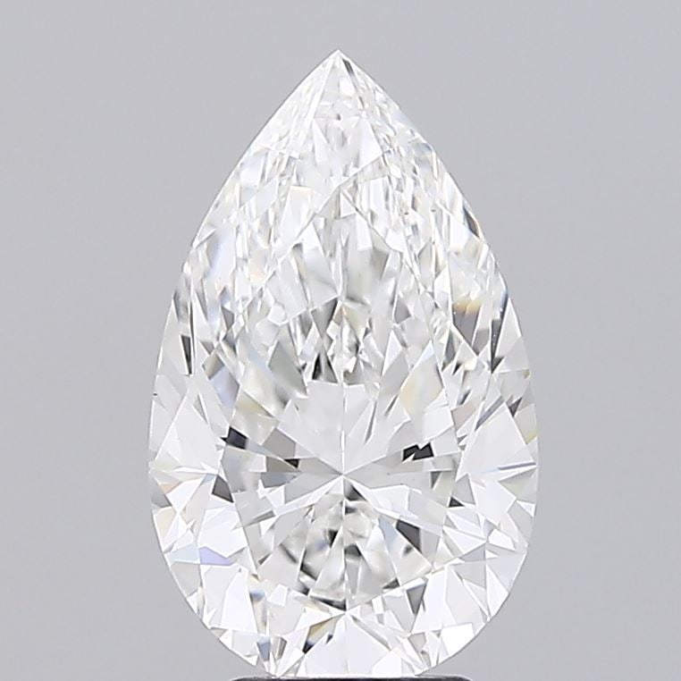 Loose Lab Diamond - IGI Pear 5.08ct F VVS2: Loose Lab Diamond - IGI Pear 5.08ct F VVS2 Experience the beauty of a lab-grown diamond, certified by the International Gemological Institute (IGI) as a stunning 5.08ct pear-shaped gem with exceptiona