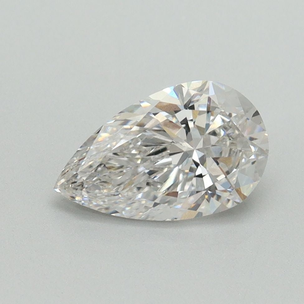 Loose Lab Diamond - IGI Pear 1.19ct E VVS2: Loose Lab Diamond - IGI Pear 1.19ct E VVS2 A stunning lab-grown pear-shaped diamond, certified by the International Gemological Institute (IGI) as E color and VVS2 clarity, boasts exceptional cut, pol