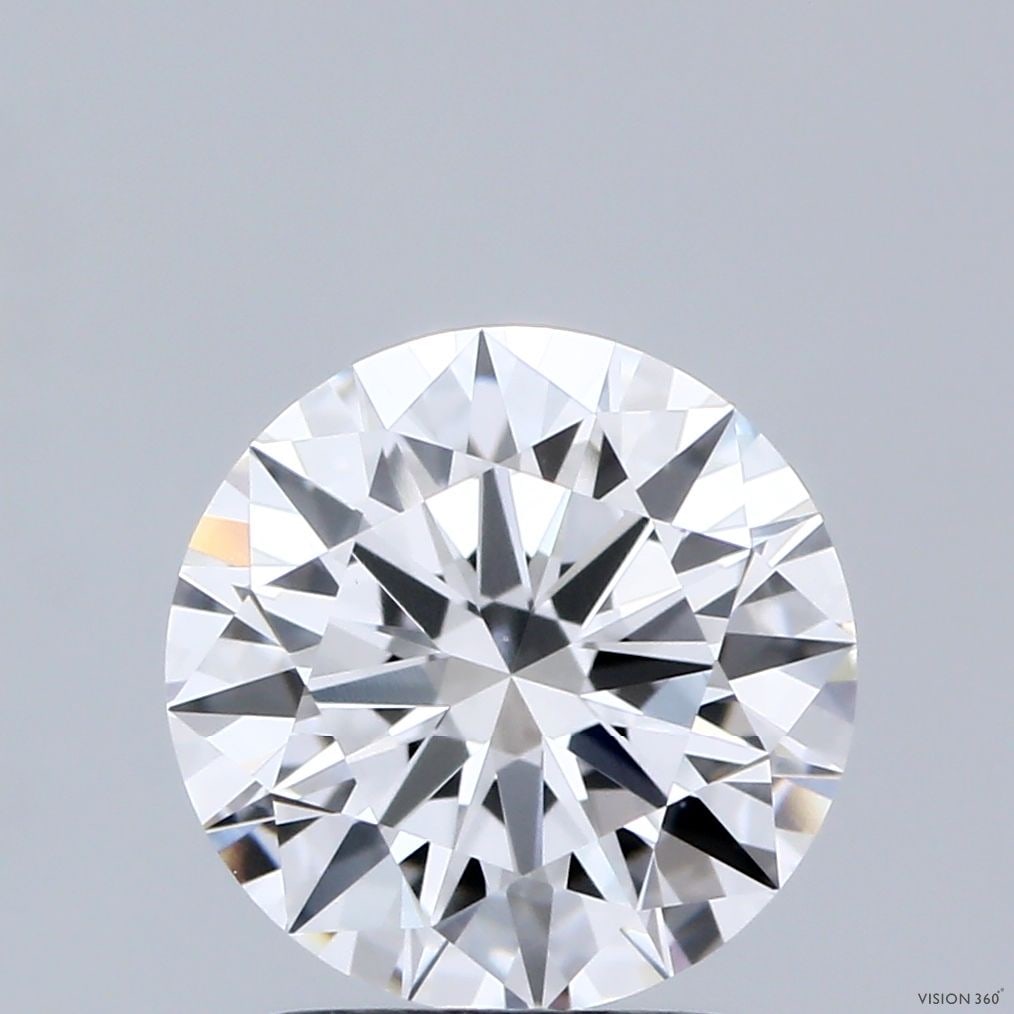 IGI Round 2.05ct D VVS2 Ideal Loose Lab Diamond: IGI Round 2.05ct D VVS2 Ideal Loose Lab Diamond Experience the brilliance of nature, without the environmental impact - this stunning 2.05ct IGI Round lab diamond boasts exceptional clarity (VVS2) and