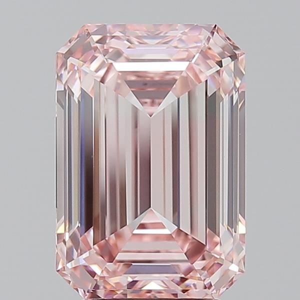 Loose Lab Diamond - IGI Emerald 4.01ct Fancy Intense Pink VVS2: Loose Lab Diamond - IGI Emerald 4.01ct Fancy Intense Pink VVS2 Experience the rare beauty of a Fancy Intense Pink lab diamond, certified by the International Gemological Institute (IGI) as a VVS2 clar