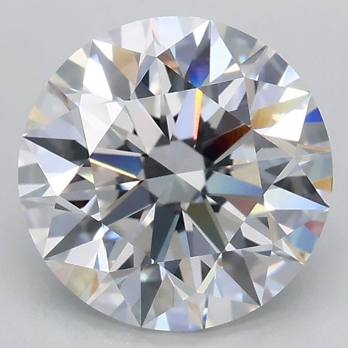 IGI Round 2.03ct D VVS2 Ideal Loose Lab Diamond: IGI Round 2.03ct D VVS2 Ideal Loose Lab Diamond Experience the brilliance of a lab-grown diamond, certified by IGI as a 2.03ct D VVS2 Ideal Round Brilliant. This exquisite stone boasts exceptional cla