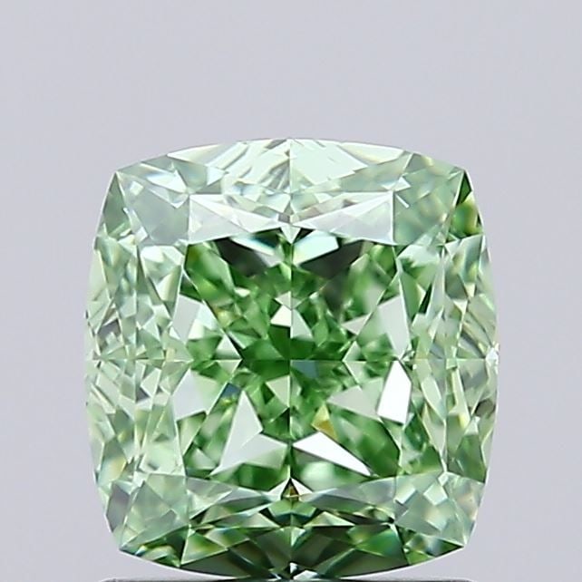 Loose Lab Diamond - IGI Cushion Modified 1.58ct Fancy Vivid Green IF (1 of 1)