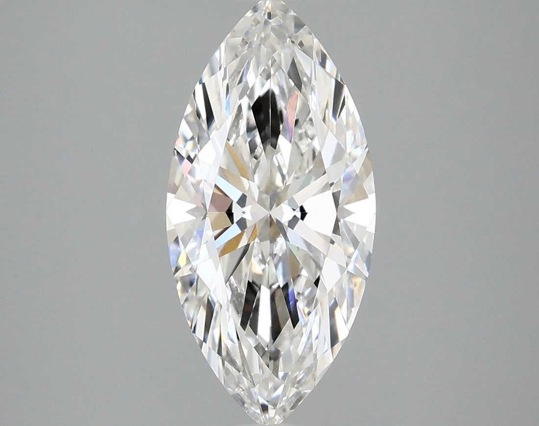 IGI Marquise 2.03ct E VVS2 Loose Lab Diamond: IGI Marquise 2.03ct E VVS2 Loose Lab Diamond A rare opportunity to own a genuine lab-grown diamond, certified by the International Gemological Institute (IGI), this 2.03ct E VVS2 marquise-cut gemstone