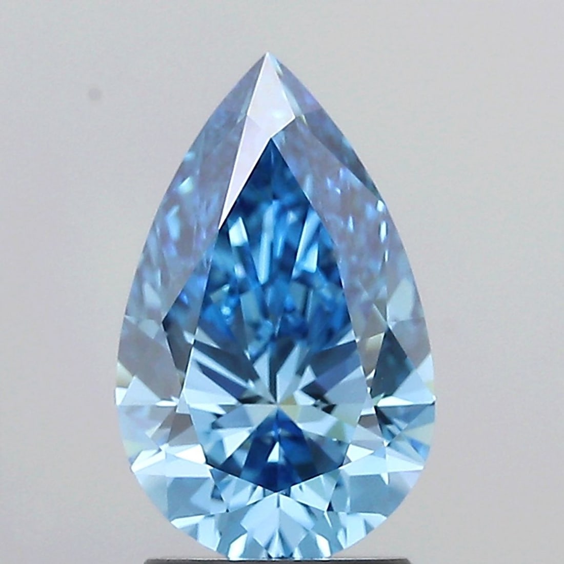 Loose Lab Diamond - IGI Pear 2.05ct Fancy Vivid Blue IF (1 of 1)