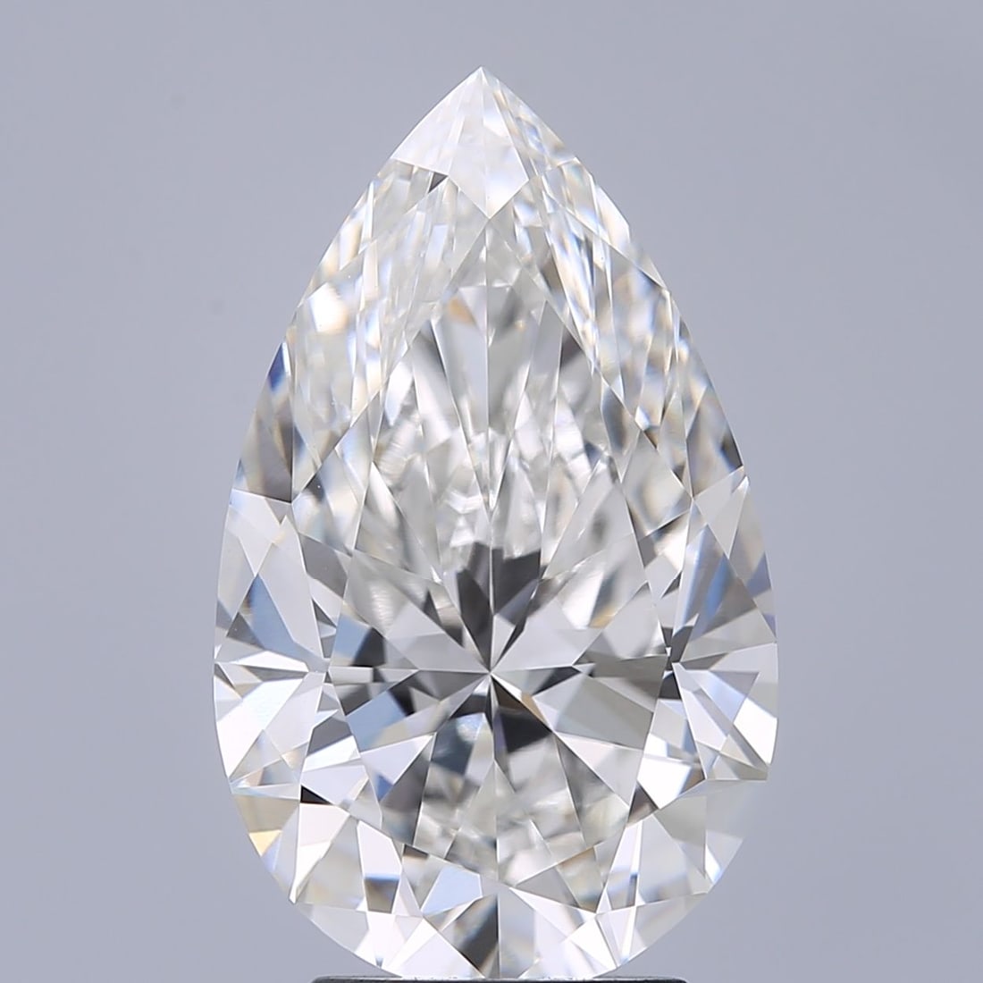IGI Pear 3.52ct F VVS1 Loose Lab Diamond: IGI Pear 3.52ct F VVS1 Loose Lab Diamond Experience the unparalleled brilliance of this stunning IGI Pear-cut lab diamond, boasting an impressive 3.52 carats and exceptional clarity with a VVS1 grade.