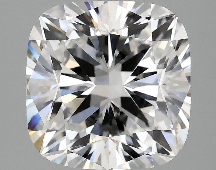 IGI Cushion Modified 3.08ct E VVS2 Loose Lab Diamond: IGI Cushion Modified 3.08ct E VVS2 Loose Lab Diamond A rare and exceptional lab-grown diamond, this 3.08ct E VVS2 cushion-cut gemstone boasts an EX polish and symmetry, giving it a radiant appearance.