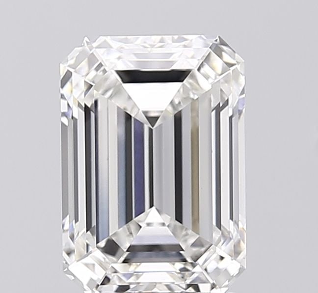 Loose Lab Diamond - IGI Emerald 2.57ct F VVS2: Loose Lab Diamond - IGI Emerald 2.57ct F VVS2 Experience the beauty of nature, cultivated with precision and care, in this stunning 2.57ct IGI Emerald cut lab diamond. With its exceptional clarity (VV