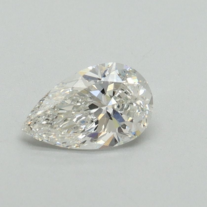 Loose Lab Diamond - IGI Pear 0.57ct G VVS2: Loose Lab Diamond - IGI Pear 0.57ct G VVS2 A stunning lab-grown diamond, certified by the International Gemological Institute (IGI), boasts exceptional clarity with a VVS2 grade and vibrant color, rat