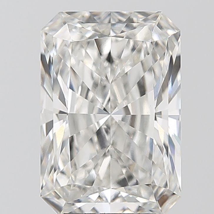 IGI Radiant 5.24ct G VVS2 Loose Lab Diamond: IGI Radiant 5.24ct G VVS2 Loose Lab Diamond Experience the brilliance of nature, now in a lab-grown form. This exquisite IGI Radiant cut diamond boasts a vibrant G color, exceptional VVS2 clarity,