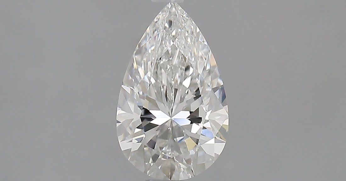 Loose Lab Diamond - IGI Pear 1.07ct D VVS2: Loose Lab Diamond - IGI Pear 1.07ct D VVS2 A rare and exceptional loose lab diamond, certified by the International Gemological Institute (IGI), boasts a stunning pear shape with a color grade of D (c