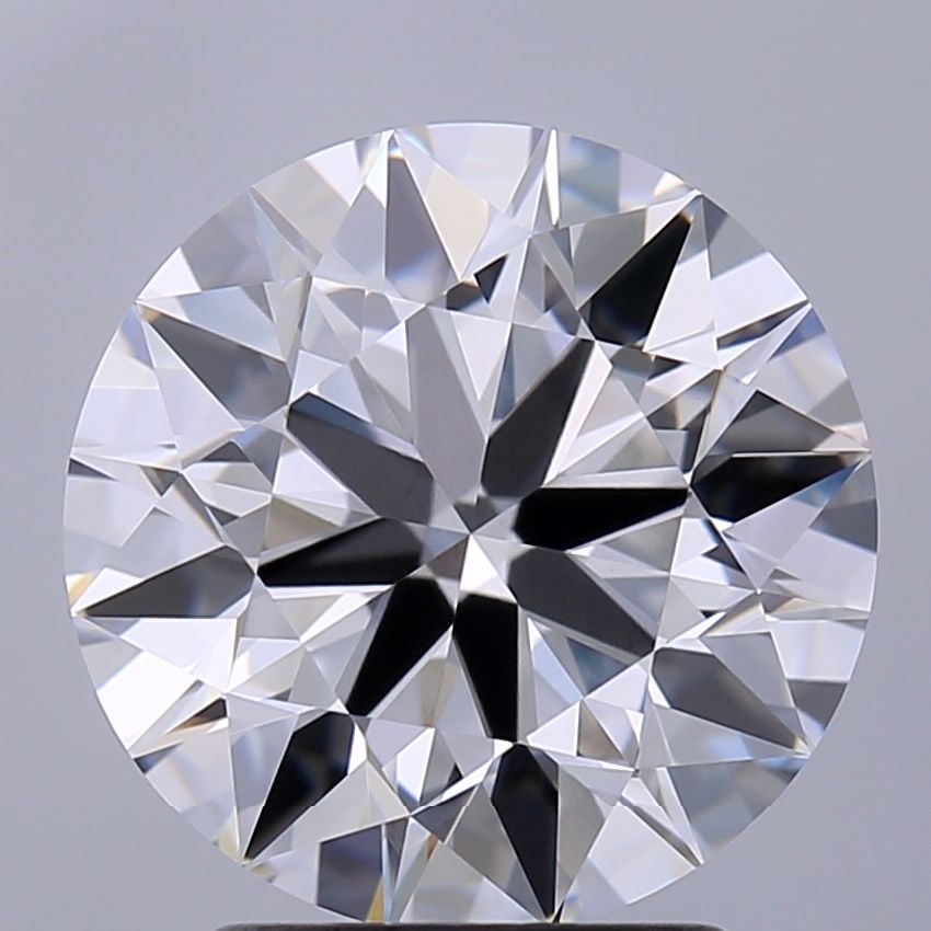 IGI Round 2.5ct D VVS2 Ideal Loose Lab Diamond: IGI Round 2.5ct D VVS2 Ideal Loose Lab Diamond A rare opportunity to own a truly unique and exceptional diamond, this 2.5ct IGI Round lab-grown gem boasts an impressive D color, VVS2 clarity, and EX p