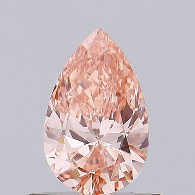 Loose Lab Diamond - IGI Pear 0.64ct Fancy Vivid Pink VVS2: Loose Lab Diamond - IGI Pear 0.64ct Fancy Vivid Pink VVS2 Experience the beauty of lab-grown luxury with this stunning 0.64ct Fancy Vivid Pink diamond, certified by IGI and boasting exceptional clarit