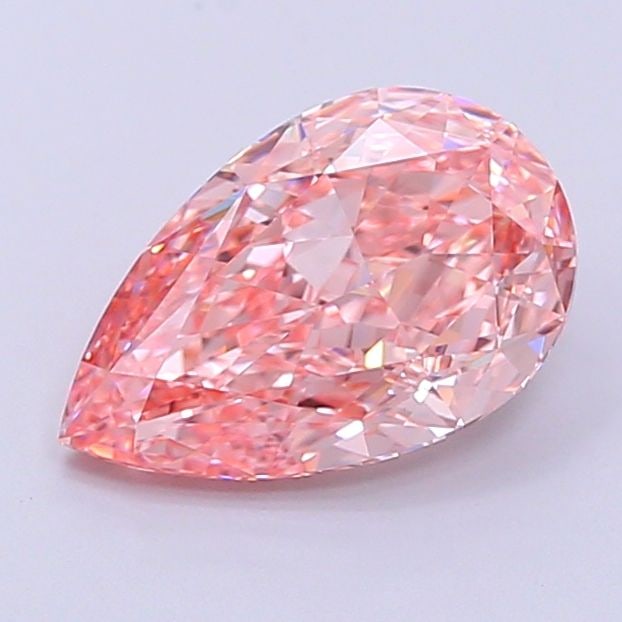 Loose Lab Diamond - IGI Pear 2.4ct Fancy Intense Pink VVS2: Loose Lab Diamond - IGI Pear 2.4ct Fancy Intense Pink VVS2 Experience the rare beauty of a Fancy Intense Pink lab-grown diamond, certified by the International Gemological Institute (IGI) as VVS2 clar