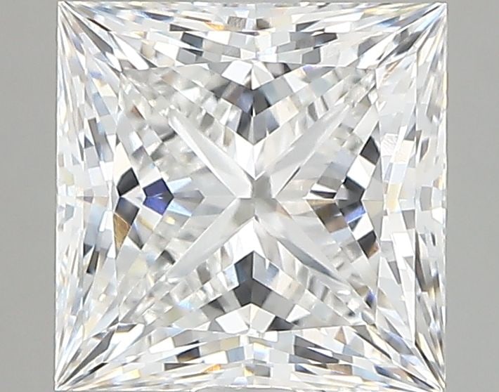 Loose Lab Diamond - GIA Princess 3.04ct E VVS2: Loose Lab Diamond - GIA Princess 3.04ct E VVS2 A stunning lab-grown diamond, certified by the prestigious GIA as a Princess cut, boasts exceptional clarity and color. With its impressive 3.04 carat we