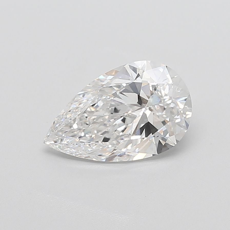 Loose Lab Diamond - IGI Pear 1.07ct D VVS2: Loose Lab Diamond - IGI Pear 1.07ct D VVS2 This exquisite lab-grown pear diamond boasts exceptional clarity and color, with a VVS2 grade and D color that shines bright. Its EX polish and symmetry make