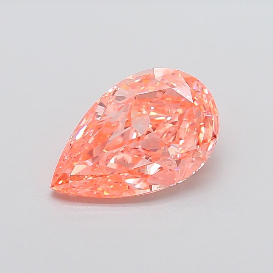 Loose Lab Diamond - IGI Pear 3.84ct Fancy Vivid Pink VVS2: Loose Lab Diamond - IGI Pear 3.84ct Fancy Vivid Pink VVS2 Experience the rare beauty of a lab-grown diamond, certified by IGI as Fancy Vivid Pink, with exceptional clarity and cut. This stunning 3.84c