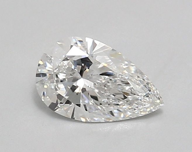 Loose Lab Diamond - IGI Pear 0.94ct E VVS1: Loose Lab Diamond - IGI Pear 0.94ct E VVS1 A rare and exceptional lab-grown diamond, this IGI-certified pear-cut gem boasts an impressive 0.94 carats of flawless VVS1 clarity, set against a backdrop o