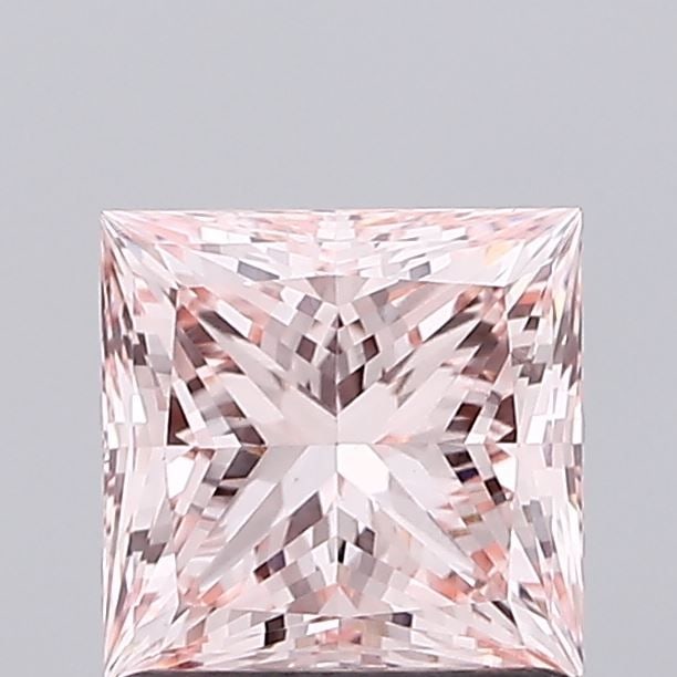 IGI Princess 1.11ct Fancy Intense Pink VVS2 Loose Lab Diamond: IGI Princess 1.11ct Fancy Intense Pink VVS2 Loose Lab Diamond Experience the rare beauty of a Fancy Intense Pink diamond, one of the most coveted colors in the world of gemstones. This stunning 1.11ct