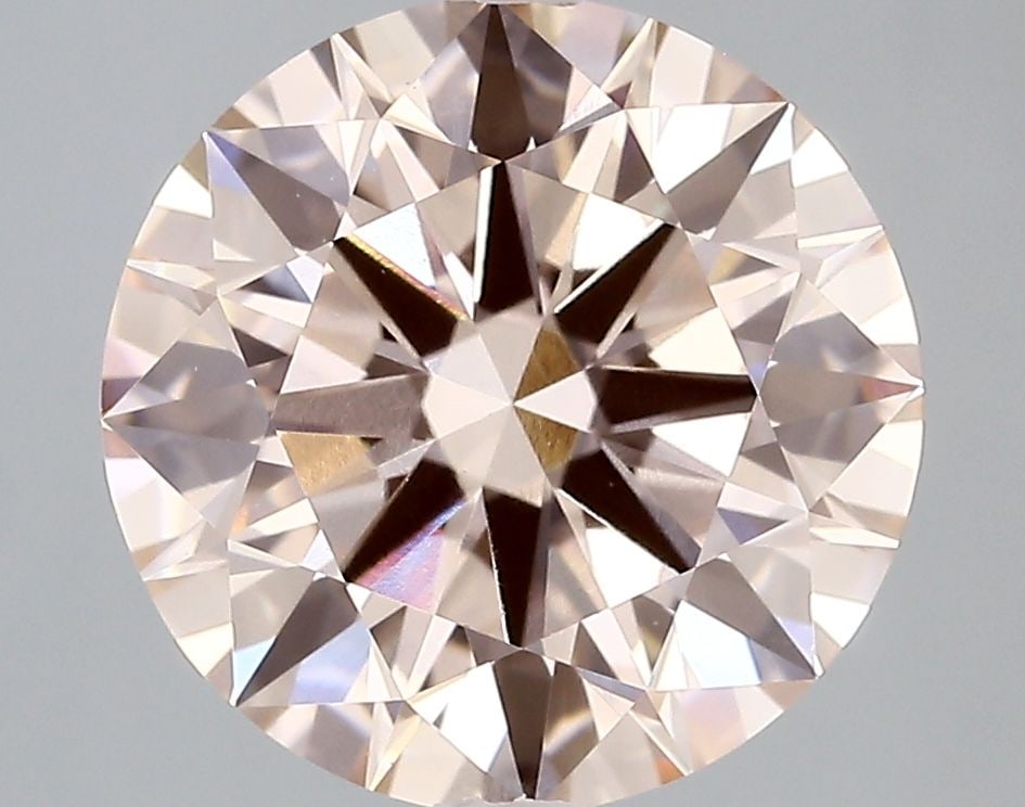 IGI Round 4.58ct Fancy Pink VVS2 Ideal Loose Lab Diamond: IGI Round 4.58ct Fancy Pink VVS2 Ideal Loose Lab Diamond Experience the rare beauty of a Fancy Pink diamond, one of the most coveted colors in the world of gemstones. This stunning 4.58ct lab-grown IG