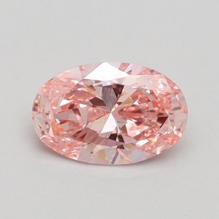 IGI Oval 0.52ct Fancy Intense Pink VVS2 Loose Lab Diamond: IGI Oval 0.52ct Fancy Intense Pink VVS2 Loose Lab Diamond A true gem for the discerning collector, this 0.52ct Fancy Intense Pink VVS2 lab diamond boasts exceptional clarity and color, making it a