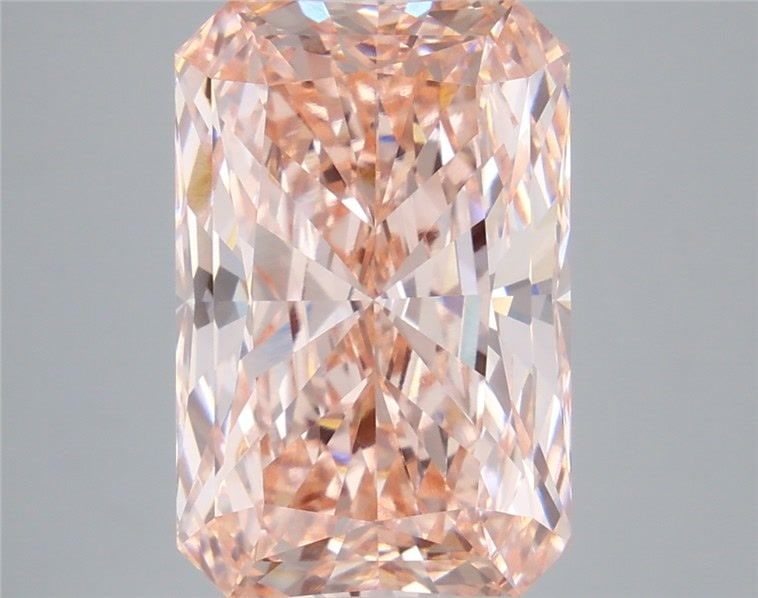IGI Radiant 8.07ct Fancy Vivid Pink VVS2 Loose Lab Diamond: IGI Radiant 8.07ct Fancy Vivid Pink VVS2 Loose Lab Diamond Experience the breathtaking beauty of a lab-grown Fancy Vivid Pink diamond, certified by IGI as 8.07 carats in exceptional condition. With it
