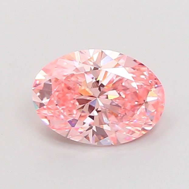 IGI Oval 1.52ct Fancy Vivid Pink VVS2 Loose Lab Diamond: IGI Oval 1.52ct Fancy Vivid Pink VVS2 Loose Lab Diamond Experience the rare beauty of a Fancy Vivid Pink diamond, one of the most coveted colors in the world of gemstones. This stunning 1.52ct lab-gro