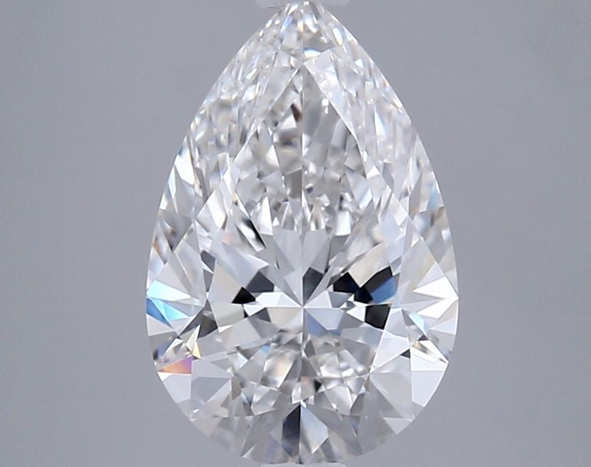 Loose Lab Diamond - IGI Pear 2.47ct E VVS2: Loose Lab Diamond - IGI Pear 2.47ct E VVS2 A truly unique and rare find, this lab-grown pear-shaped diamond boasts exceptional clarity (VVS2) and color (E), with a lustrous EX polish and symmetry. Wei