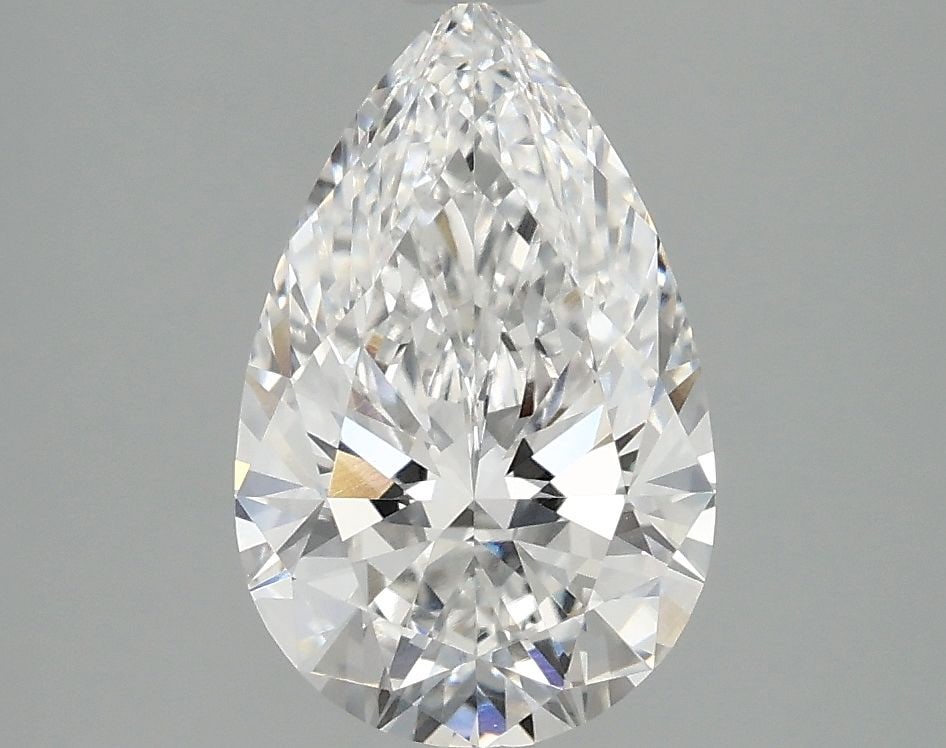Loose Lab Diamond - IGI Pear 2.09ct E VVS2: Loose Lab Diamond - IGI Pear 2.09ct E VVS2 Experience the exceptional beauty of a lab-grown diamond, certified by IGI as a stunning 2.09ct pear-shaped gemstone with an E color and VVS2 clarity. Its