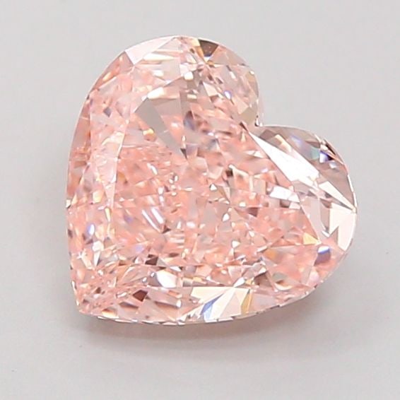 IGI Heart 2.03ct Fancy Pink VVS2 Loose Lab Diamond: IGI Heart 2.03ct Fancy Pink VVS2 Loose Lab Diamond Experience the rare beauty of a Fancy Pink diamond, one of the most coveted colors in diamonds. This 2.03ct lab-grown IGI certified VVS2 Fancy Pink