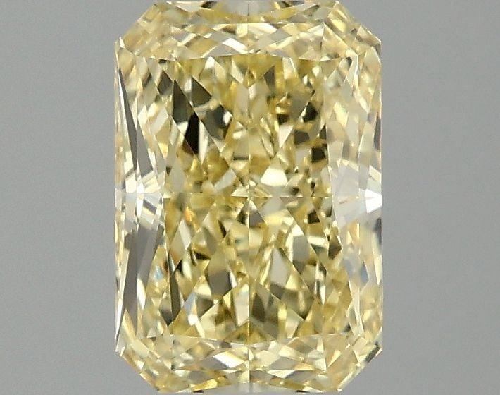 IGI Radiant 1.54ct Fancy Intense Yellow VVS2 Loose Lab Diamond: IGI Radiant 1.54ct Fancy Intense Yellow VVS2 Loose Lab Diamond Experience the vibrant beauty of nature in this stunning 1.54ct Fancy Intense Yellow VVS2 lab-grown diamond, certified by IGI and