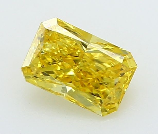 IGI Radiant 0.28ct Fancy Vivid Yellow VVS2 Loose Lab Diamond: IGI Radiant 0.28ct Fancy Vivid Yellow VVS2 Loose Lab Diamond Experience the rare beauty of a Fancy Vivid Yellow lab-grown diamond, certified by IGI as VVS2 in clarity and boasting exceptional polish a