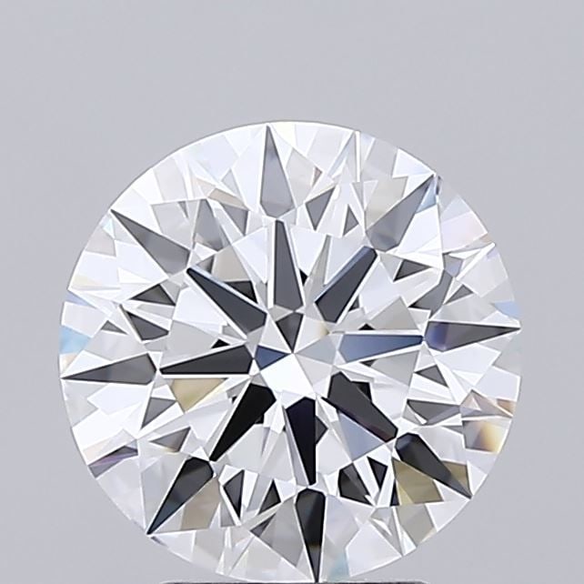 IGI Round 3.03ct D VVS1 Ideal Loose Lab Diamond: IGI Round 3.03ct D VVS1 Ideal Loose Lab Diamond A rare opportunity to own a truly unique and exceptional diamond, this 3.03ct IGI Round lab-grown diamond boasts an impressive VVS1 clarity grade, showc