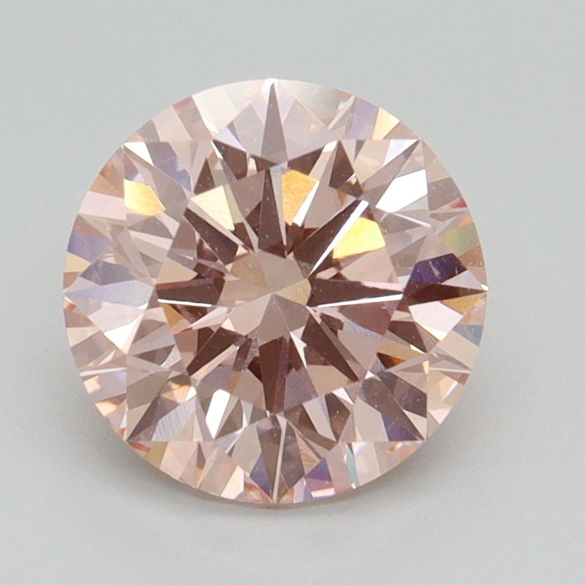 IGI Round 2.09ct Fancy Intense Pink VVS2 Ideal Loose Lab Diamond: IGI Round 2.09ct Fancy Intense Pink VVS2 Ideal Loose Lab Diamond Experience the unparalleled beauty of a lab-grown diamond, certified by IGI as a Fancy Intense Pink VVS2 Ideal cut, boasting exceptiona
