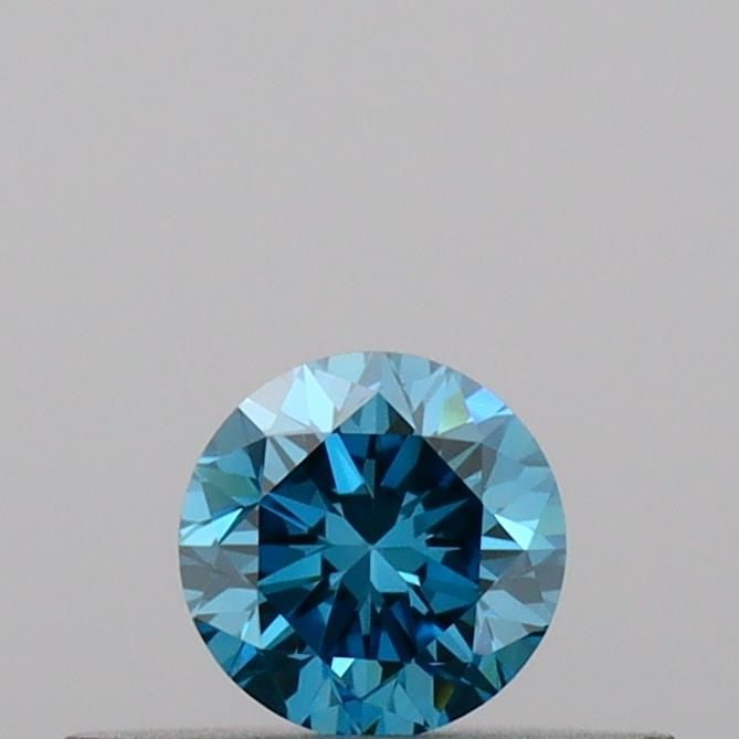 IGI Round 0.21ct Fancy Vivid Blue VVS2 Loose Lab Diamond: IGI Round 0.21ct Fancy Vivid Blue VVS2 Loose Lab Diamond Experience the unparalleled beauty of a lab-grown diamond, boasting a vibrant Fancy Vivid Blue hue and exceptional clarity (VVS2) that shines
