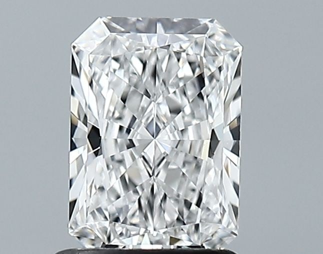 Loose Lab Diamond - GIA Radiant 1.07ct D VVS2: Loose Lab Diamond - GIA Radiant 1.07ct D VVS2 A truly unique and rare gem, this GIA-certified lab diamond boasts exceptional clarity with a VVS2 grade, vibrant color as a D, and flawless polish and sy