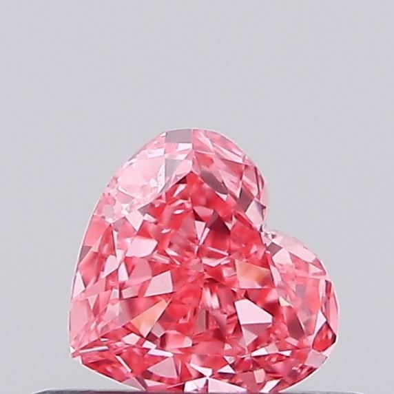 Loose Lab Diamond - Heart 0.22ct Fancy Vivid Pink VVS2: Loose Lab Diamond - Heart 0.22ct Fancy Vivid Pink VVS2 Experience the beauty of nature with this stunning 0.22ct Fancy Vivid Pink lab-grown diamond, boasting exceptional clarity (VVS2) and color inten