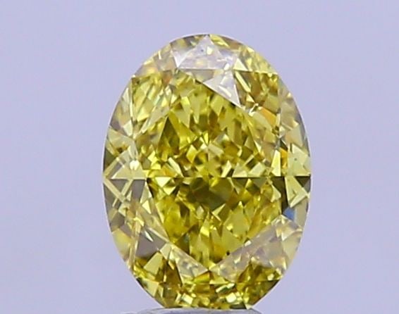 IGI Oval 3.02ct Fancy Intense Yellow VVS2 Loose Lab Diamond: IGI Oval 3.02ct Fancy Intense Yellow VVS2 Loose Lab Diamond Experience the vibrant warmth of a genuine lab-grown Fancy Intense Yellow diamond, boasting an impressive 3.02 carats and exceptional clarit