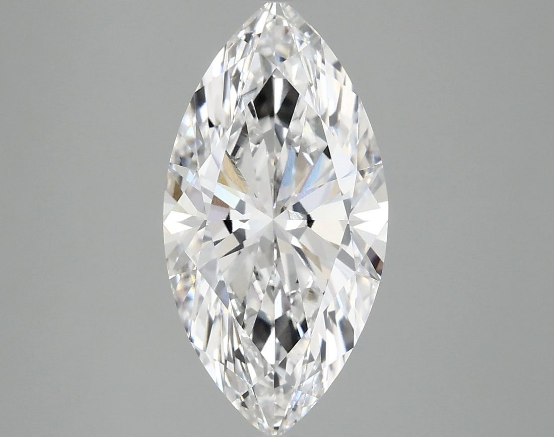 IGI Marquise 2.99ct D VVS2 Loose Lab Diamond: IGI Marquise 2.99ct D VVS2 Loose Lab Diamond Experience the exceptional quality of this IGI certified, lab-grown marquise diamond, boasting a stunning 2.99ct cut with a D color and VVS2 clarity, givin