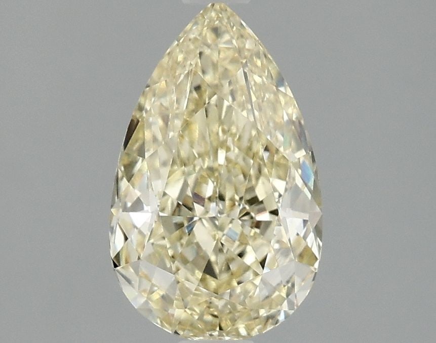 Loose Lab Diamond - IGI Pear 1.58ct Fancy Intense Yellow VVS2: Loose Lab Diamond - IGI Pear 1.58ct Fancy Intense Yellow VVS2 Experience the vibrant warmth of a lab-grown diamond, boasting an exceptional 1.58ct Fancy Intense Yellow color and VVS2 clarity. This exq