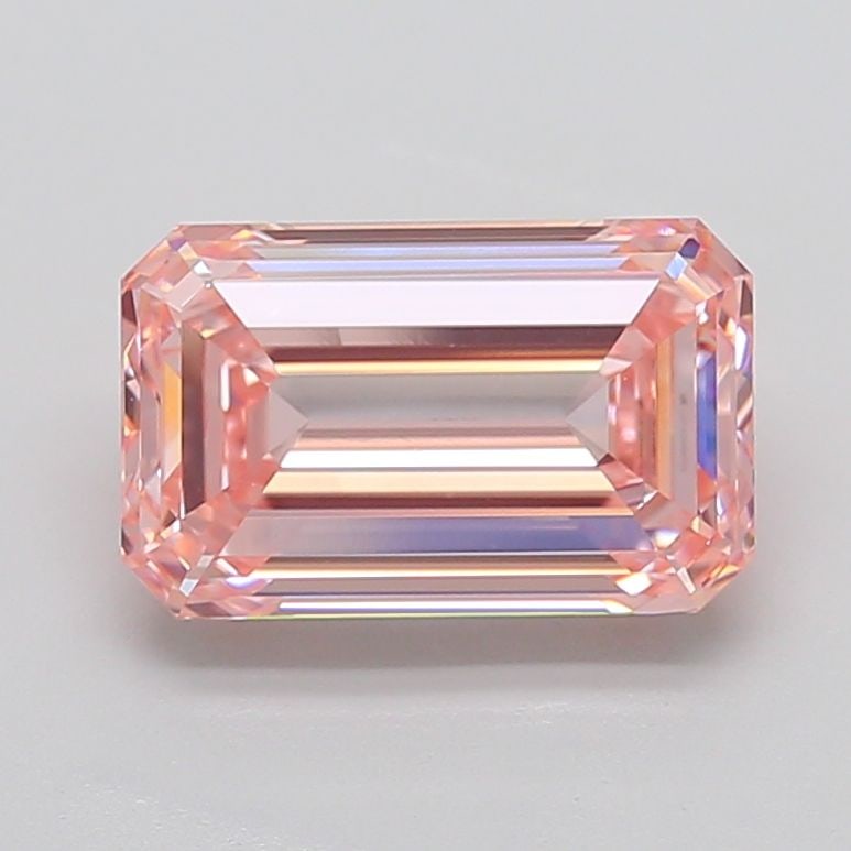 Loose Lab Diamond - IGI Emerald 4.51ct Fancy Intense Pink VVS2: Loose Lab Diamond - IGI Emerald 4.51ct Fancy Intense Pink VVS2 Experience the rare beauty of a lab-grown diamond, certified by IGI as a Fancy Intense Pink gemstone with exceptional clarity and polish.