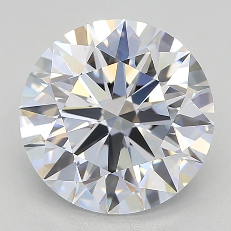 GIA Round 2.08ct D IF Lab Diamond: GIA Round 2.08ct D IF Lab Diamond Experience the exceptional brilliance of this 2.08ct GIA-certified lab diamond, boasting an impressive D color and IF clarity. Its EX cut, polish, and symmetry ensure