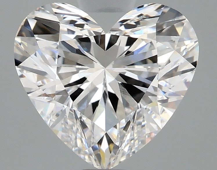 IGI Heart 1.51ct D VVS2 Loose Lab Diamond: IGI Heart 1.51ct D VVS2 Loose Lab Diamond Experience the exceptional beauty of this 1.51ct IGI certified D color, VVS2 clarity lab diamond, expertly cut to maximize its brilliance and fire. With its E