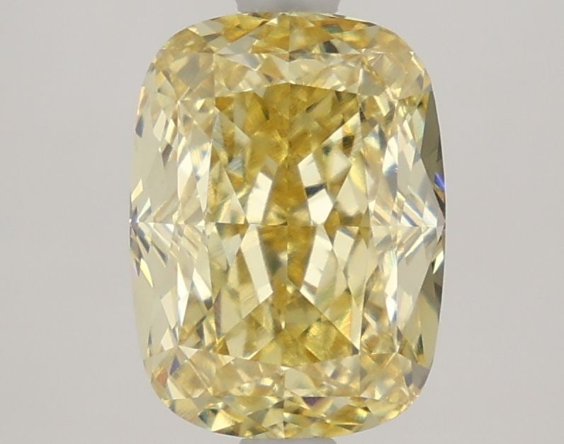 Loose Lab Diamond - IGI Cushion Modified 3.05ct Fancy Intense Yellow VVS2: Loose Lab Diamond - IGI Cushion Modified 3.05ct Fancy Intense Yellow VVS2 Experience the warmth and brightness of a genuine lab-grown diamond, boasting an impressive 3.05 carats of Fancy Intense Yello
