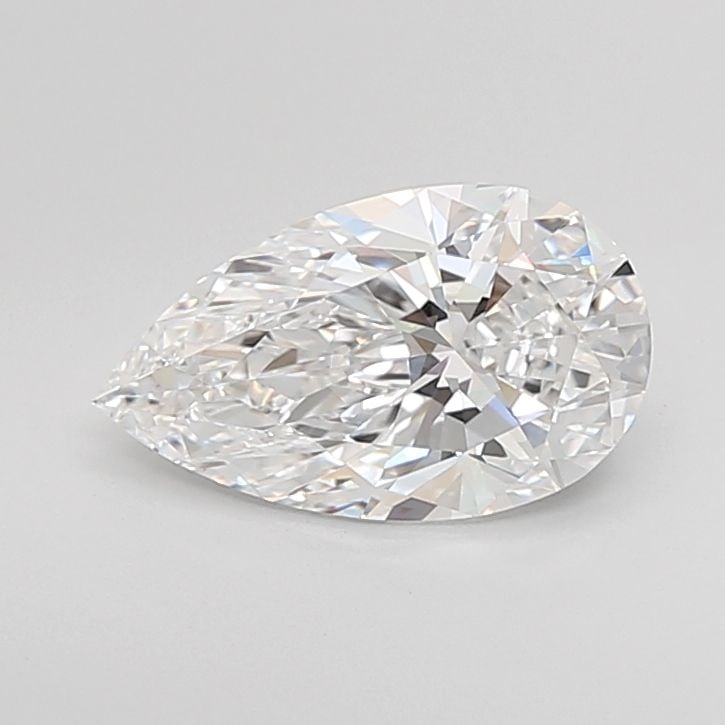 Loose Lab Diamond - IGI Pear 2.08ct D IF: Loose Lab Diamond - IGI Pear 2.08ct D IF A rare and exceptional loose lab diamond, certified by the International Gemological Institute (IGI), boasts an impressive 2.08 carats of pear shape perfection