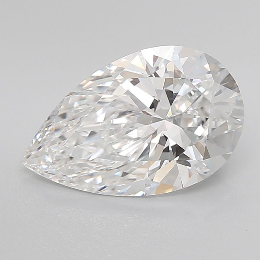 IGI Pear 3.01ct E IF Loose Lab Diamond: IGI Pear 3.01ct E IF Loose Lab Diamond Experience the beauty of a lab-grown diamond, certified by IGI as an E color, IF clarity, and EX polish. This stunning 3.01ct pear-shaped gemstone boasts
