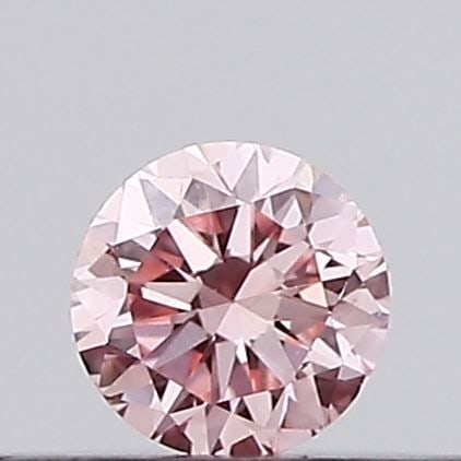 IGI Round 0.15ct Fancy Intense Pink VVS2 Loose Lab Diamond: IGI Round 0.15ct Fancy Intense Pink VVS2 Loose Lab Diamond Experience the rare beauty of a Fancy Intense Pink diamond, one of the most coveted colors in diamonds. This stunning 0.15ct lab-grown gem bo