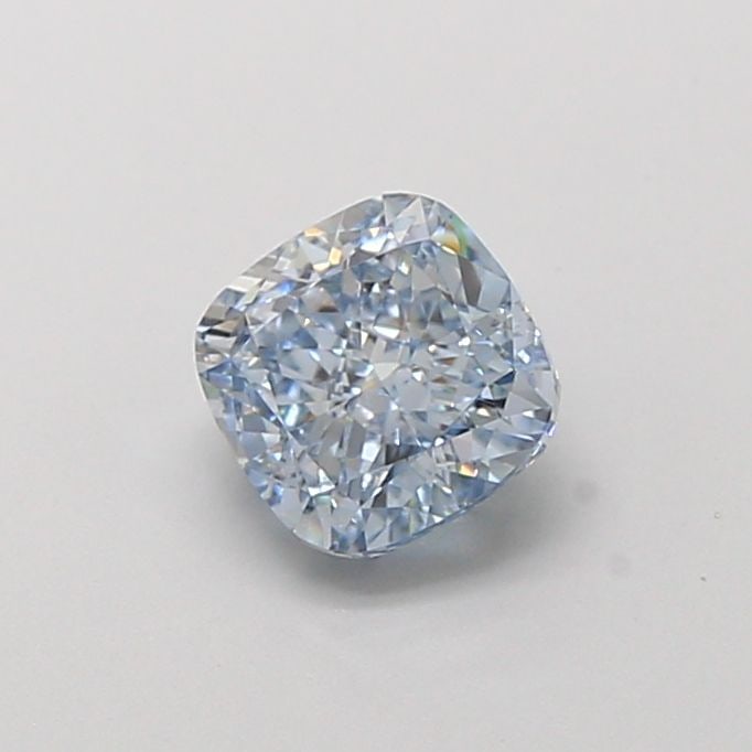 Loose Lab Diamond - IGI Cushion Modified 1.2ct Fancy Vivid Blue VVS1: Loose Lab Diamond - IGI Cushion Modified 1.2ct Fancy Vivid Blue VVS1 A rare and breathtakingly beautiful lab-grown diamond, this 1.2ct Fancy Vivid Blue gem shines with exceptional clarity (VVS1) and