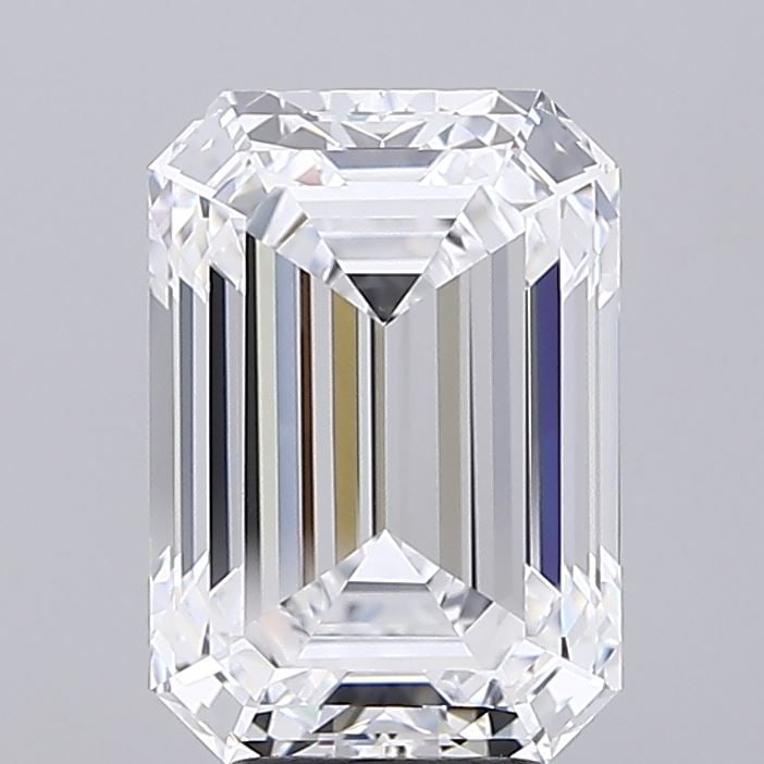 Loose Lab Diamond - IGI Emerald 5.02ct D IF: Loose Lab Diamond - IGI Emerald 5.02ct D IF Experience the exceptional brilliance of this lab-grown emerald-cut diamond, boasting an impressive 5.02 carats and certified by IGI as D color with IF clar
