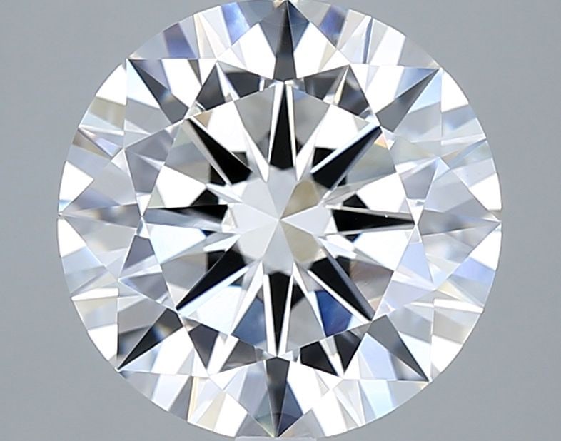 IGI Round 4.0ct F VVS2 Loose Lab Diamond: IGI Round 4.0ct F VVS2 Loose Lab Diamond Experience the brilliance of a lab-grown diamond, certified by the International Gemological Institute (IGI) as a 4.0ct F color, VVS2 clarity, and EX cut. This